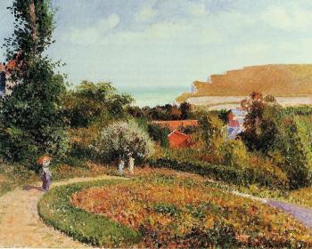 Camille Pissarro : The Garden of the Hotel Berneval